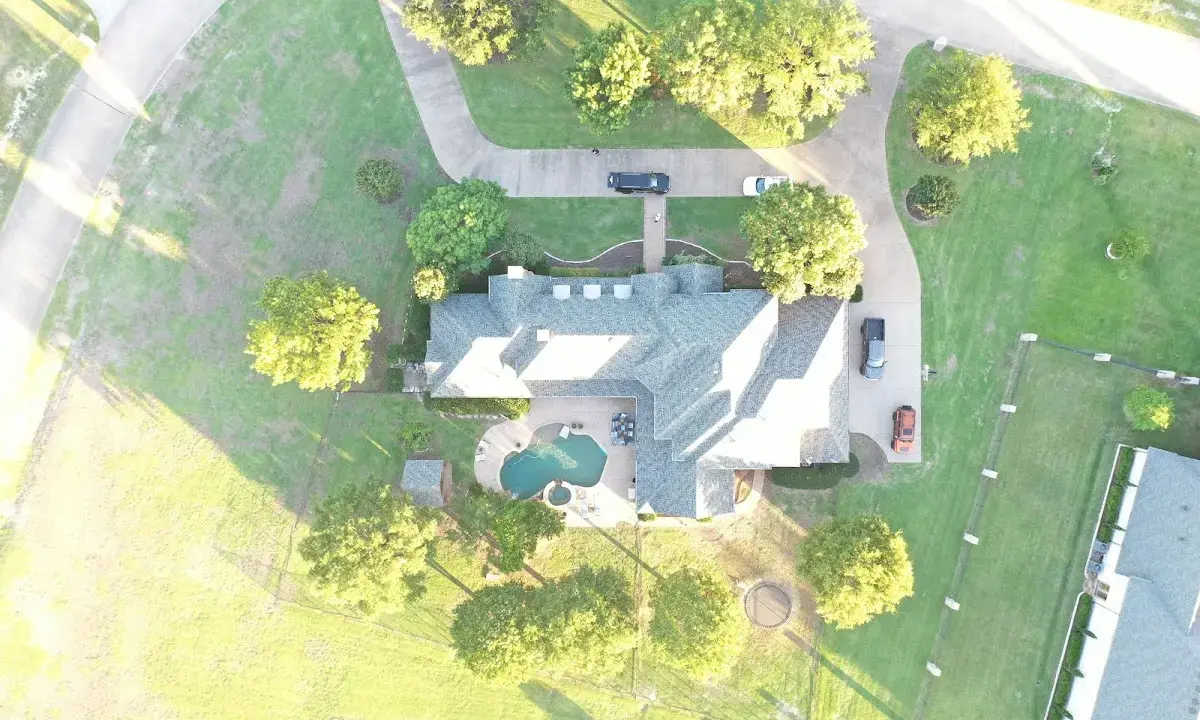 New shingle roof installation on a home in Fort Meade